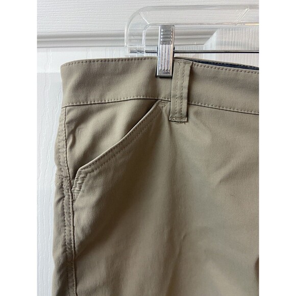 Prospective Flow Shorts Mens 42 Brown 10 inch Inseam Nylon Quick Dry Cargo - Picture 4 of 10